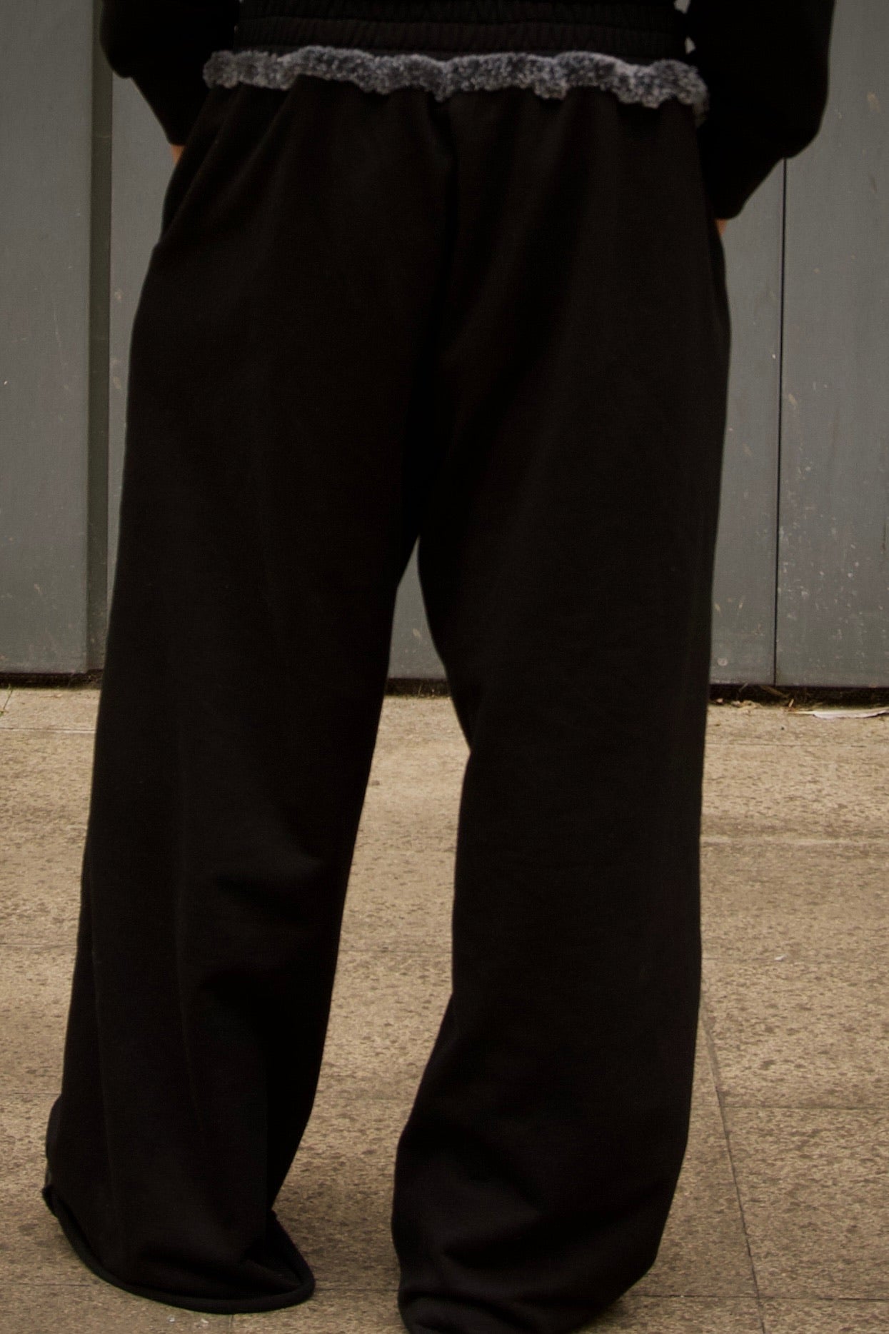 Black STARRED Joggers